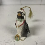 Lenox American By Design Realistic Penguin Christmas Ornament 4" Sku 842908. Fixed Price $24.99.