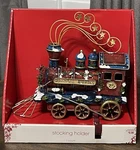 Christmas Express Train Engine 25 Stocking Holder Target W/ Box. Fixed Price $59.99.