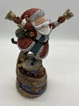 Santa Music Box Hallmark Collectors Deck The Halls Ken Crow Holiday Whimsy. Fixed Price $14.25.