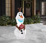 Gemmy Airblown Inflatables Disney Frozen Christmas 4FT Tall Olaf. Fixed Price $44.95.