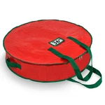 Handy Laundry Christmas Wreath Storage Bag - Durable Tarp, 36", Zipper, Handles. Fixed Price $26.42.