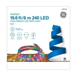 Ge Staybright 240-LIGHT 19.6-FT Multicolor Integrated Led Christmas Tape Lights. Fixed Price $25.20.