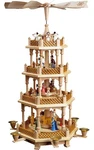 Alexander Taron Importer 16723 Richard Glaesser Pyramid 4 Tiers Nativity Scene. Fixed Price $526.17.