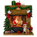 Musical Lighted Santa Fireplace Christmas Scene By The Francisco Box. Fixed Price $69.99.