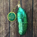 Inge Heirlooms Medium Pickle Gurken Legend German Glass Christmas Ornament. Fixed Price $22.73.