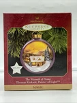 1997 Hallmark Keepsake The Warmth Of Home Thomas Kinkade Lighted Ornament. Fixed Price $9.50.