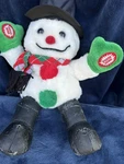 Vintage Dandee 10" Light Up Christmas Snowman Hat Sings "let It Snow". Fixed Price $24.50.