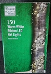 Home Accents 150 Led Ribbon Net Lights - Warm White Indoor/outdoor. Fixed Price $18.99.