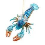 Kurt Adler Christmas Blue Lobster Glass Ornament New 2026 Beach Nautical Seashor. Fixed Price $19.95.