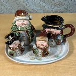 Kirklands Home 5PC Snowman Christmas Hostess Set With Box. Fixed Price $29.99.