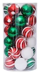 30PCS Christmas Balls Ornaments, Shatterproof Holiday Bulbs Festive Wedding H.... Fixed Price $23.33.