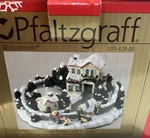 Pfaltzgraff Winterberry Scenic Village Tea Light Christmas Theme Vtg New. Fixed Price $18.95.