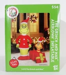 Gemmy The Grinch & Max Airblown Inflatable 5.5 Ft Dr Seuss New. Fixed Price $54.99.