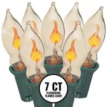Brite Star 7 Count Flicker Flame Light Set, Clear. Fixed Price $31.14.