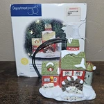 Christmas Department 56 J Youngs Granary Ornament Snow Village Ceramic #98644. Fixed Price $16.99.