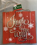 Merry Christmas Hanging House Decor Jingle All The Way-new-ships 24 Hours. Fixed Price $17.88.