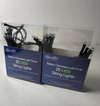 Sienna 20 Set Of Battery Timer Multi Color Led String Lights - Green Wire. Fixed Price $15.26.