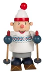 New Box - Kwo Little Fellow Skier German Christmas Smoker / Incense Burner. Fixed Price $99.95.