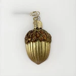 Old World Christmas Blown Glass Ornament Acorn. Fixed Price $11.99.