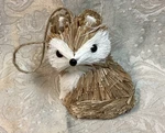 St. Nicholas Square Bristle Fox 2 Christmas Ornament Nwot. Fixed Price $12.95.