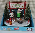 Disney Christmas Mickey & Minnie Mouse Animated Lighted Campfire Musical (new). Fixed Price $40.00.