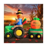 Domkom 6FT Thanksgiving Inflatables Tractor, Fall Blow Up Turkey Drive Tracto.... Fixed Price $102.39.