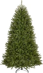 National Tree 7 Foot Dunhill Fir Artificial Christmas Hinged W/ Metal Stand. Fixed Price $119.84.