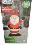 Jolly Santa Gemmy 87644, Airblown Inflatable 3.5' Led Light Up Free Shipping. Fixed Price $24.99.