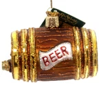 World Christmas Beer Keg Ornament New 32064 Rare Gold Luck Barrel Ale Us. Fixed Price $16.18.