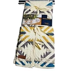 Pendleton White Shores Southwest Geometric Quilted 54IN Christmas Tree Skirt. Fixed Price $79.99.