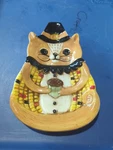 This Transpac( Johanna Parker) Every Holiday Squirrel Trinket Dish. Fixed Price $18.00.