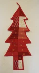 Marimekko + West Elm Red Christmas Tree Advent Calendar Linen Cotton. Fixed Price $39.99.