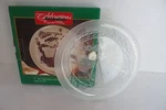 Celebrations Crystal Clear 7IN. The Night Before Christmas Frosted Plate Nib. Fixed Price $6.99.