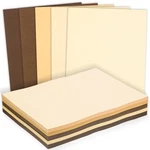 Mixteach 240 Sheets Assorted Brown Cardstock Paper 8.5 11 Inches,. Fixed Price $35.94.
