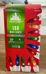 Enchanted Forest 100 Multi Mini Christmas Lights 20 Ft (1BOX). New. Fixed Price $10.40.