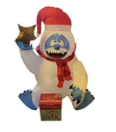 2019 Gemmy Bumble 3.2 Ft Tall Airblown Inflatable Abominable Snowman Rudolph. Fixed Price $34.99.