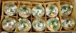 10 Diorama Christmas Ornament Lights Santa Church Ob Montgomery Ward 1960S #1165. Fixed Price $44.99.