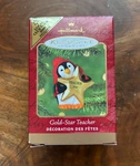 Hallmark Keepsake Gold Star Teacher Ornament 2000 Christmas Holiday Gift. Fixed Price $8.88.