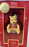 Lenox 2016 Annual Disney Showcase Sledding Fun With Pooh Ornament 4"H #858745. Fixed Price $40.50.