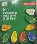 Home Accent Holiday C6 100-LIGHT Led Color Changing Lights. Fixed Price $34.99.