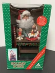 Holiday Creations Noel North Pole Musical Santa Light Up Candle In His Workshop. Fixed Price $9.99.