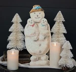 Ragon House Vintage Retro Christmas 18" Snowman Family Dummy Board New. Fixed Price $44.95.