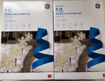 Boxes 4 Ge Staybright Warm White Snowflake Led Pathway Lights - 2127378 New. Fixed Price $104.99.