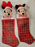 Disney Magic Holiday Mickey & Minnie Mouse Animated Musical Stocking Christmas. Fixed Price $54.99.