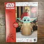 Disney Grogu Star Wars Christmas Airblown Inflatable 5 Ft. Santa Hat Gemmy New!. Fixed Price $34.20.