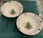 Jingle Bells Tabletops Serving Bowls Christmas Tree CHTM-1051. Fixed Price $11.00.