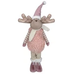 Northlight 26-INCH Pink Beige Standing Boy Moose Christmas Tabletop Figurine. Fixed Price $56.69.