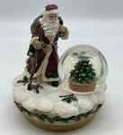 Yankee Candle Topper Santa Claus Father Christmas Old World Holiday Snow Globe. Fixed Price $10.95.