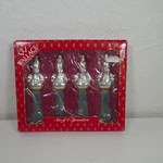 Wallace Silversmiths Plated Christmas Spreader Set Snowman Nib 1999. Fixed Price $14.99.