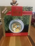 Hallmark Keepsake Ornament Magic Light Blessings Of Love 1990 Rare Beautiful. Fixed Price $10.00.